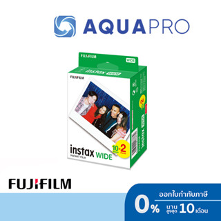 Fujifilm Instax Wide Film x 2 ฟิล์มอินสแตนท์ 10 แผ่น x 2 By Aquapro