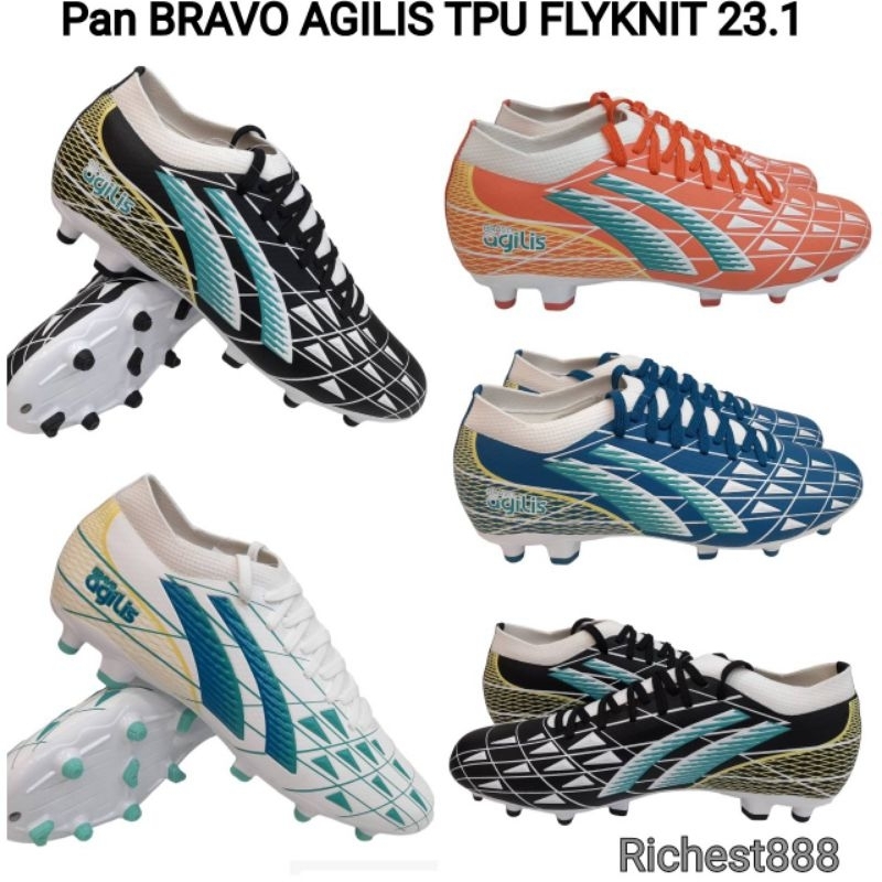 PAN BRAVO AGILIS TPU FLYKNIT 23.1 รองเท้าฟุตบอลแพน PFS5AC ราคา 2,890 บาท