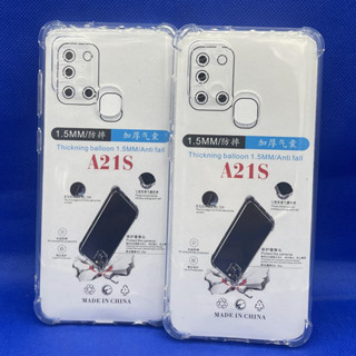 Case Samsung  A21S ตรงรุ่น หนา1.5mm เคสใสกันมุม กันกระแทก 4 มุม ซัมซุง  ซิลิโคนนิ่ม ส่งไว จาก กทม