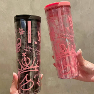 [Officialแท้] Starbucks x BLACKPINK Tumbler 16oz. ทัมเบลอร์สตาร์บัคส์พลาสติก ขนาด 16ออนซ์ แก้วจีซู สตาร์บัคส์ lisa jisoo