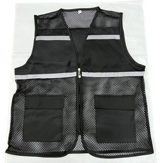 F05 X-Box，Reflective Vest เสื้อกั๊กสะท้อนแสง,ความปลอดภัยเสื้อกั๊กสะท้อนแสงเห็นได้ชัด ชุดปั่นจักรยาน  กั๊กจราจร