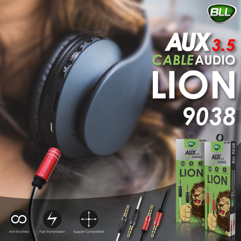 สาย AUX 3.5mm BLL 9038 AUDIO LION CABLE