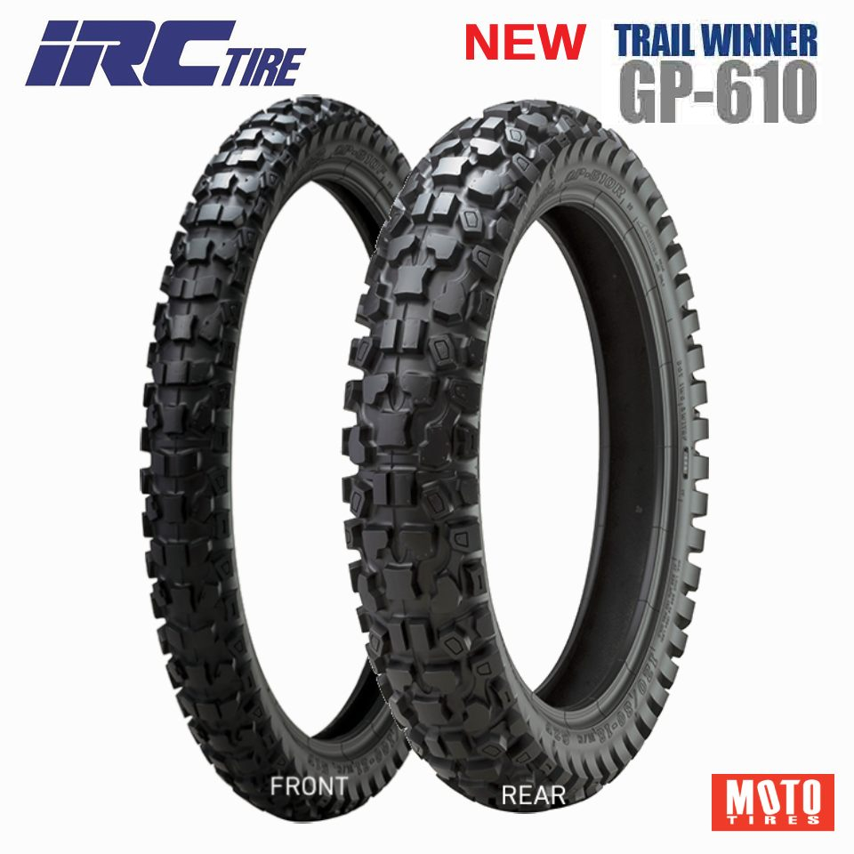 [ใหม่] ยางกึ่งวิบาก IRC GP-610 ตรงรุ่น CRF250/300 / KLX250/300 / WR155