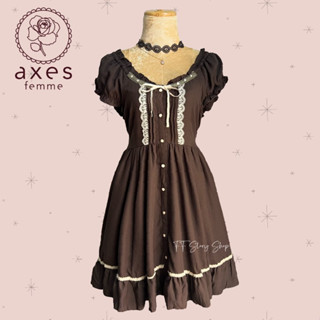 เดรส axes femme มือสอง🤎