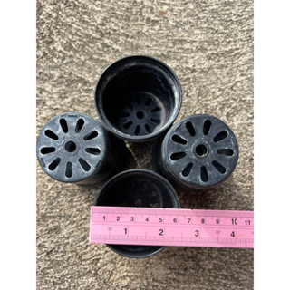 **ขั้นต่ำ50บาท สั่งรวมกับสินค้าอื่นได้** กระถางกลม2.5นิ้ว มือสอง สภาพดี ราคาถูกมากก