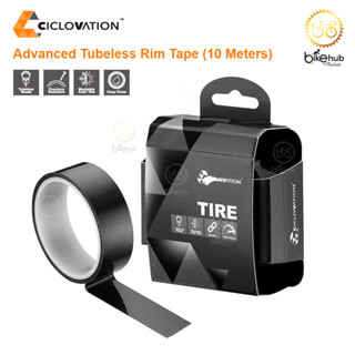 Ciclovation Advanced Tubeless Rim Tape (10 Meters) เทปรองล้อทูบเลส ขนาด 24 mm / 30mm (ความยาว 10 เมตร)