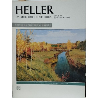 HELLER : 25 MELODIOUS STUDIES OP.45/038081031910