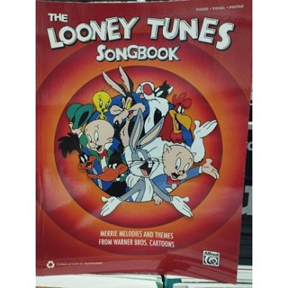 THE LOONEY TUNES SONGBOOK PVG/038081396323/กระกาษปกด้านในเหลืองตามภาพ