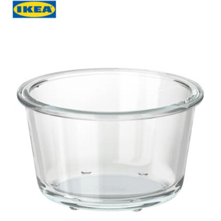 IKEA 365+ อิเกีย 365+ กล่องเก็บอาหาร, กลม/แก้ว, 600 มล. IKEA