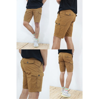 Bovy Shorts Cargo - กางเกงขาสั้นคาร์โก้สีเทา รุ่น BS-5009-06