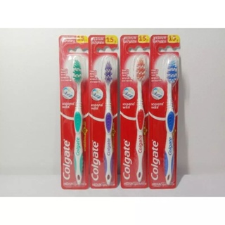 Colgate แปรงสีฟัน คอลเกต เดอลุกซ์ พลัส Colgate Deluxe Plus แปรงสีฟันสำหรับผู้ใหญ่คละสี