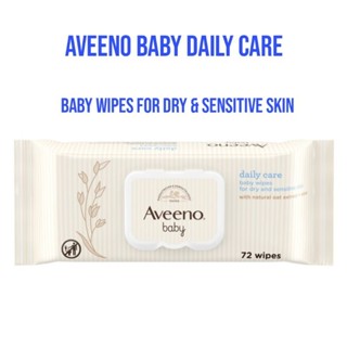 Aveeno® Baby Daily Care ผ้าเช็ดทำความสะอาดสำหรับเด็ก Exp.11/2025