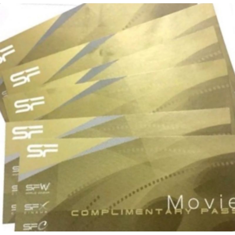 Voucher บัตรชมภาพยนตร์SF (ส่งKERRY)ทุกเรื่องทุกรอบส่งทันที