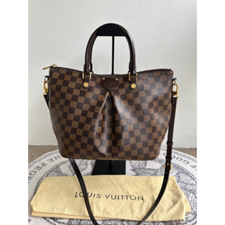 กระเป๋า Louis Vuitton Damier Ebene Canvas Siena PM ของแท้ มือสอง สภาพโดยรวมยังสวย ปี 15