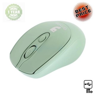 WIRELESS MOUSE SMILE WH003 ประกัน 1Y เมาส์ไร้สาย เมาส์ เม้าส์ เม้า เม้าท์ เมาส