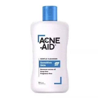 Acne-aid cleanser / gentle cleanser 100ml สิว แอคเน่ เอด แอคเน่เอด ลิควิด คลีนเซอร์ ผิวแห้ง มัน ล้างหน้า