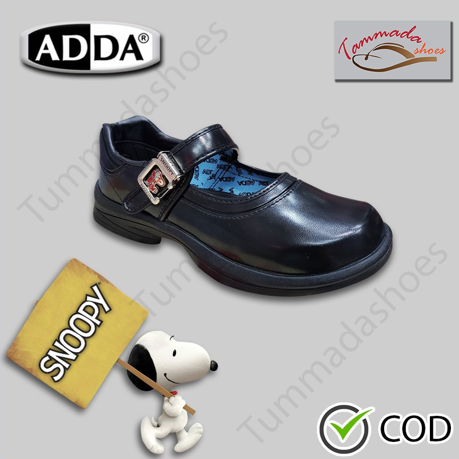 Adda snoopy 41S01 รองเท้านักเรียนหญิงลายการ์ตูนสนูปปี้