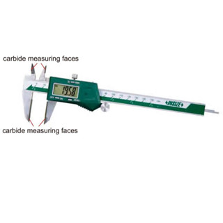 เวอร์เนีย ดิจิตอล 6" (150mm) ปากคาร์ไบด์ Digital Caliper with Carbide Tipped Jaws INSIZE 1110-150A เวอร์เนียร์ 6 นิ้ว