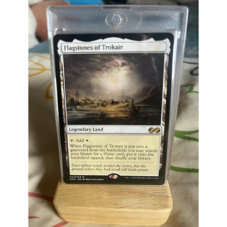 การ์ด MTG Flagstones of Trokair Land Magic the Gathering EDH รุ่น UMA สภาพ Nm