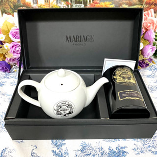 Mariage Frères Marco Polo Tea and Teapot Gift Set ชา กาน้ำชา