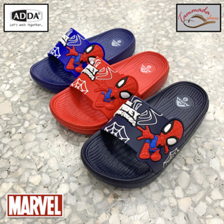 💥เบามาก💥 spidy adda 32B9D รองเท้าแตะเด็กผู้ชายลายสไปเดอร์แมน