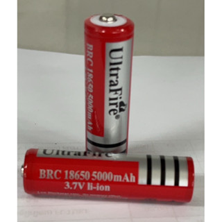 ถ่านชาร์จ 18650 3.7V5000 mah หัวนูน ราคาต่อก้อน