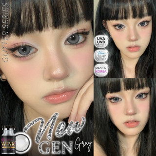 ์New !! Collection Glitter *เลนส์กลิตเตอร์* ตาโต คอนแทคเลนส์ : New gen ตัดขอบดำ เพื่อความแวววาด ด้วย กลิตเตอร์