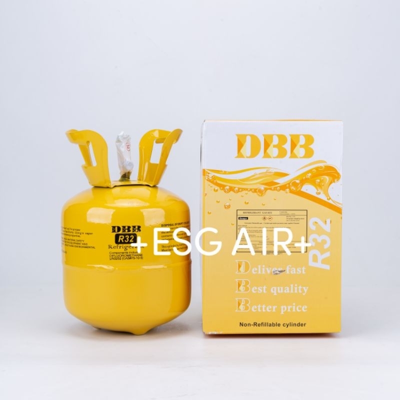 น้ำยา R32 ยี่ห้อ DBB ขนาด บรรจุ 3 กิโลกรัม สารทำความเย็น R32