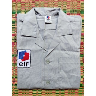 เสื้อช็อปช่าง น้ำมันเครื่อง elf