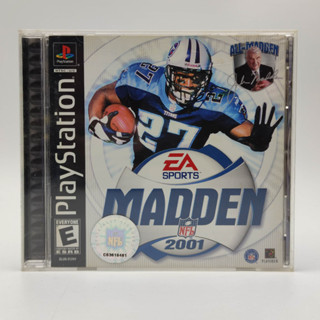 MADDEN NFL 2001 [US] แผ่นสภาพดี ภาษาอังกฤษ PlayStation [PS1]