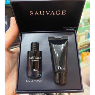 พร้อมส่ง😎น้ำหอม DIOR Sauvage edp 10ml+ shaver gel😎