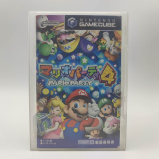 MARIO PARTY 4 [JP] Nintendo Game Cube [GC] แผ่นมีรอยบ้าง เล่นได้