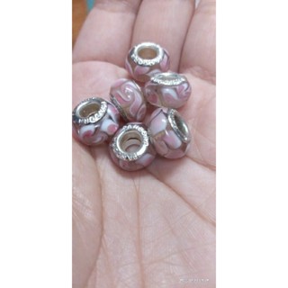 charm เงิน ตอก pandora ขายเหมา 6 ชิ้น