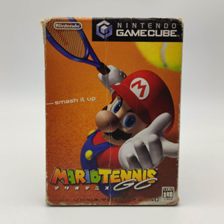 MARIO TENNIS [JP] Nintendo Game Cube [GC] แผ่นมีรอยบ้าง เล่นได้ กล่องไม่สวย