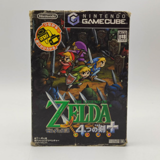 The Legend of ZELDA Four Swords+ [JP] Nintendo Game Cube [GC] แผ่นมีรอยบ้าง เล่นได้ กล่องไม่สวย