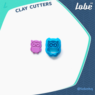 Owl Shape Imprint A Clay Cutter/ Clay Tools/ Polymer Clay Cutter/ แม่พิมพ์กดดินโพลิเมอร์รูปทรงนกฮูก