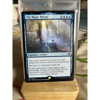 การ์ด MTG The Magic Mirror Blue Magic the Gathering EDH รุ่น ELD สภาพ Nm