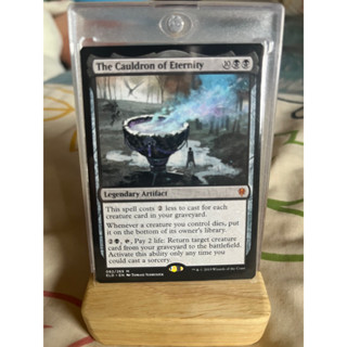 การ์ด MTG The Cauldron of Eternity Black Magic the Gathering EDH รุ่น ELD สภาพ Nm