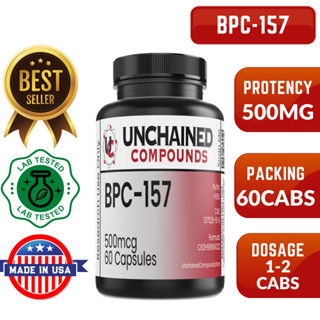 UNCHAINED SARMs BPC 157 – 500 mcg 60 Capsules