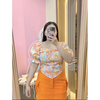 🧡เซตส้ม+กระโปรงกางเกงสวยปังงงง🧡