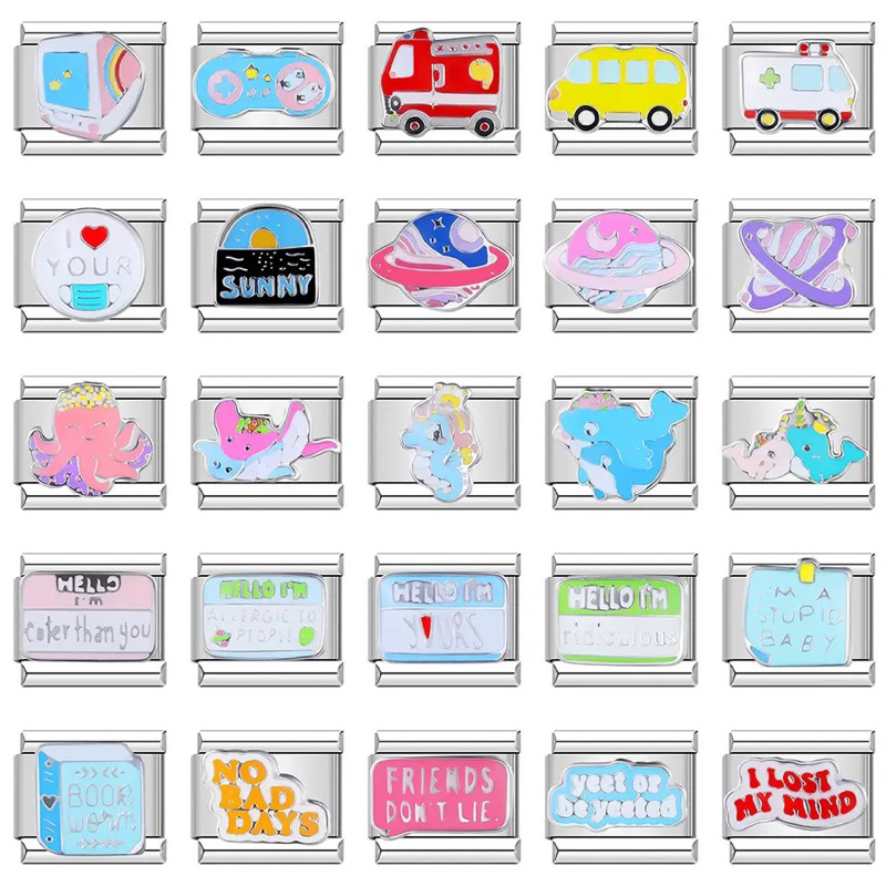 ชาร์ม Italian Charm Bracelet