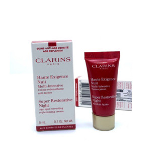 Clarins Super Restorative night cream ลดริ้วรอย ครีมกลาางคืน