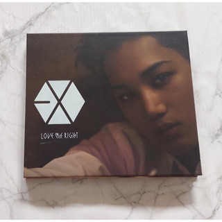 อัลบั้ม ญี่ปุ่น EXO - Love Me Right Japanese Album ปกเดี่ยว Kai แกะแล้ว ไม่มีการ์ด พร้อมส่ง Kpop CD ไค