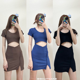 OPAL DRESS เดรสแขนสั้นทรงเข้ารูป