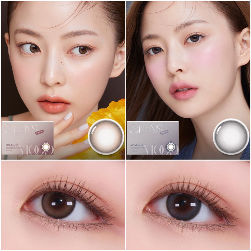 (Monthly) OLENS รุ่น MOODNIGHT คอนแทคเลนส์เกาหลี