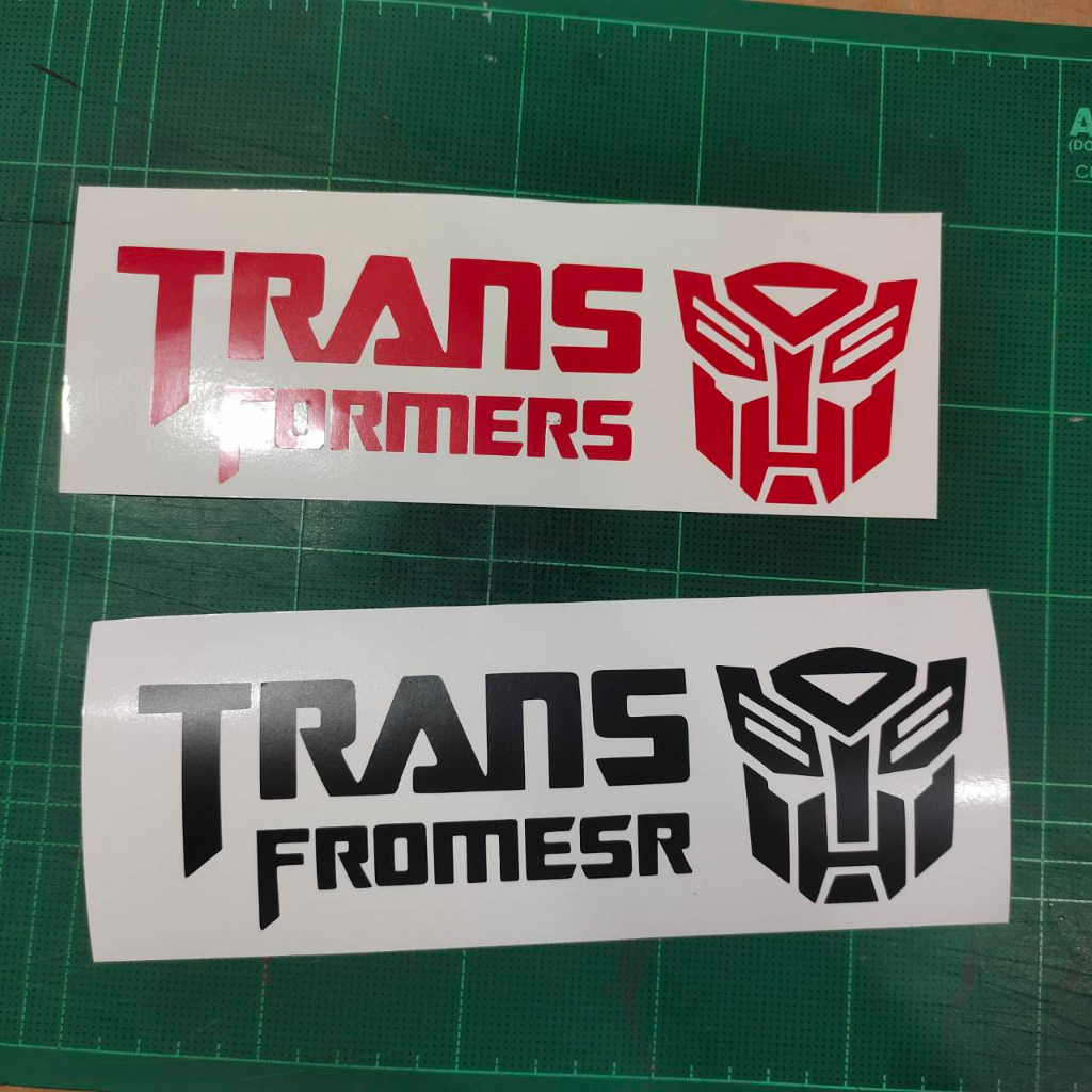 Sticker Transformers ออโตบอท สติกเกอร์แต่งรถ แต่งท้าย