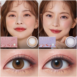 [[พร้อมส่ง]] รายเดือน OLENS รุ่น CHERRY MOON คอนแทคเลนส์เกาหลี