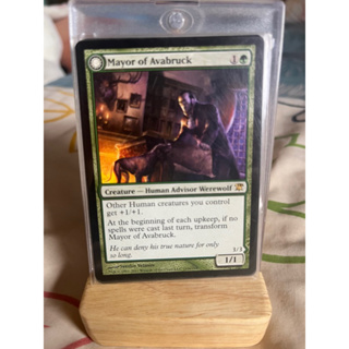 การ์ด MTG Mayor of Avabruck Green Magic the Gathering EDH รุ่น ISD สภาพ Nm