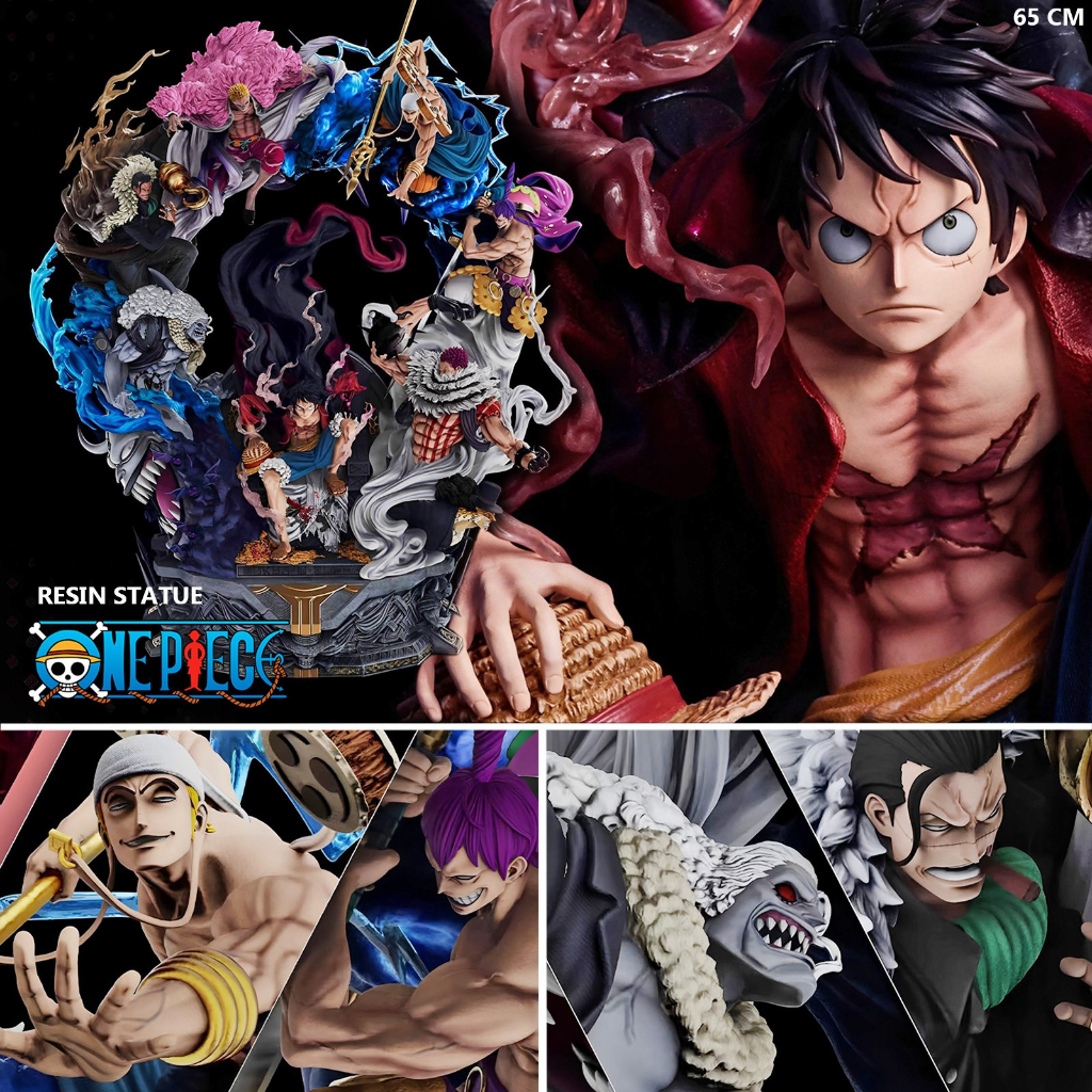 ฟิกเกอร์ Last Sleep Studio One Piece วันพีซ เต็มพิกัดสลัดจอมลุย Monkey D Luffy on Throne มังกี้ ดี ล