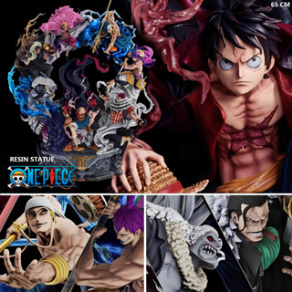 ฟิกเกอร์ Last Sleep Studio One Piece วันพีซ เต็มพิกัดสลัดจอมลุย Monkey D Luffy on Throne มังกี้ ดี ลูฟี่ บนบัลลัง Resin